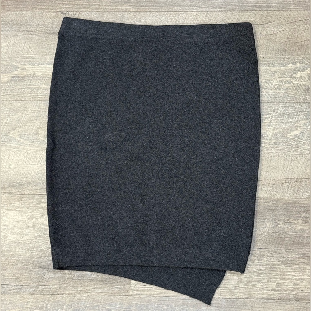 BCBGeneration Dark Gray Women's Skirt Size M Stretch - Picture 3 of 8